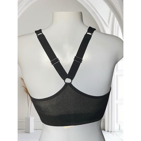 Fabletics Women's Ainsley Seamless Low Impact Sports Bra Black Small New NWT - Picture 8 of 10